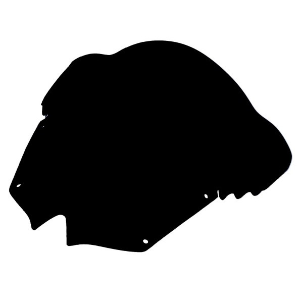 airblade Airblade dark smoked double bubble screen - yamaha yzf-r6 08>